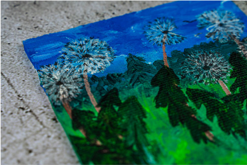Dandelions forest — foto 2
