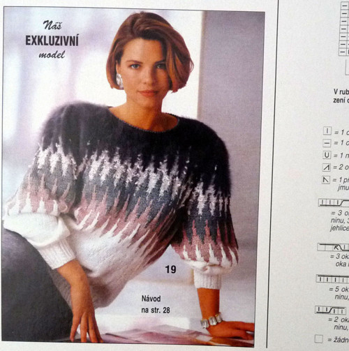 Sabrina č.3/E - Pletená móda v jarních barvách — foto 2