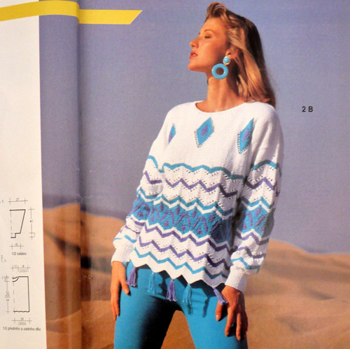 Sabrina č.6/E - Aktuální pletené modely — foto 2