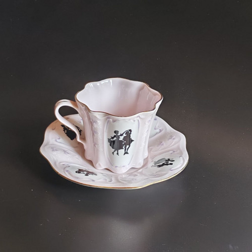 Rokoko Růžový porcelán — foto 2