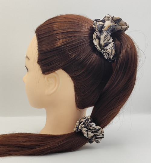 Scrunchie gumička Jarní květy VII. S — foto 2