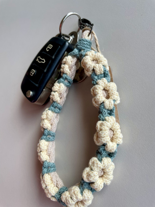 Macrame květinové poutko — foto 5