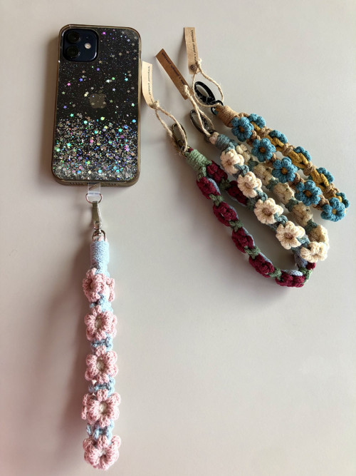 Macrame květinové poutko — foto 6