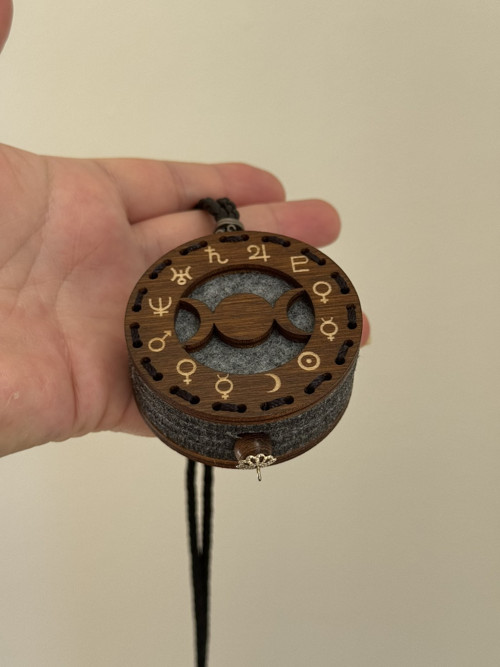Mystická dekorace „Trojitý měsíc“ — foto 5
