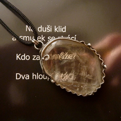 Optický kalcit sluneční kámen Vikingů - EIRA — foto 6