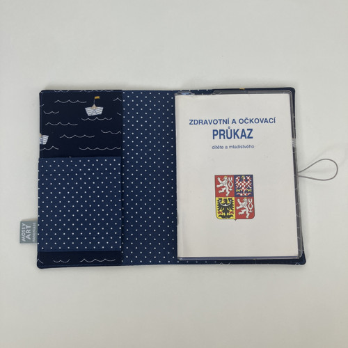 Obal na očkovací průkaz pluj loďko — foto 4