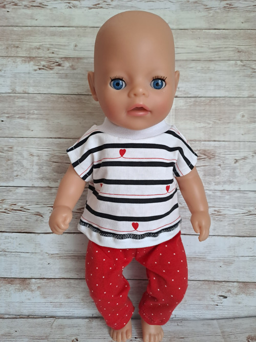 Baby Born 36 cm - "Srdíčkový" — foto 3