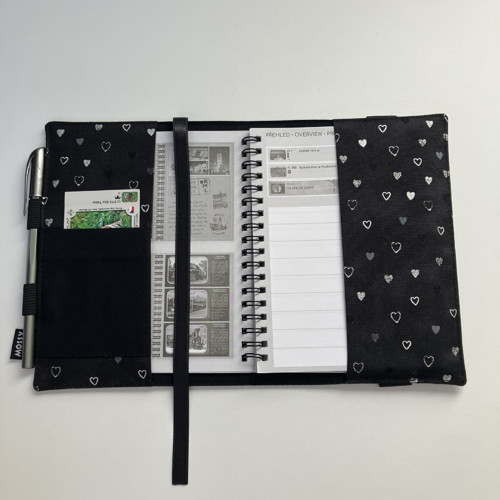 Obal na turistický deník-wander book- batika — foto 4