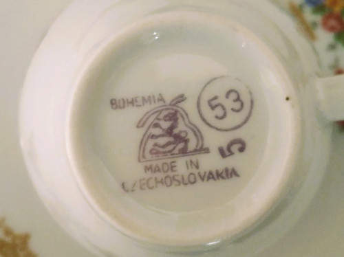 Retro porcelánová sada — foto 6
