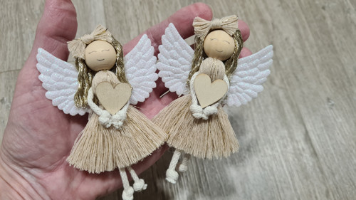 Macrame andel magnetka — foto 2