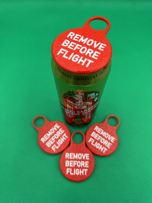 Víčko na plechovku - remove before fly — foto 2