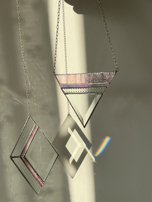 Sada geometrických vitráží — foto 6