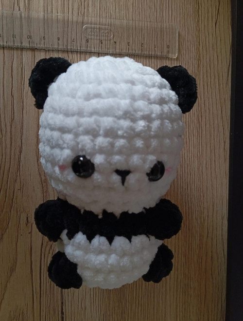 Háčkovaná panda — foto 3