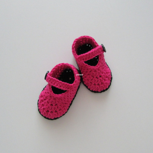 Háčkované botičky (10 cm) — foto 5