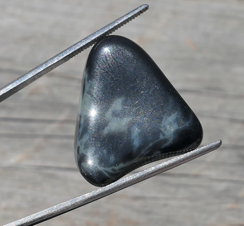 Obsidián pavoučí (22 mm) V4014 — foto 3