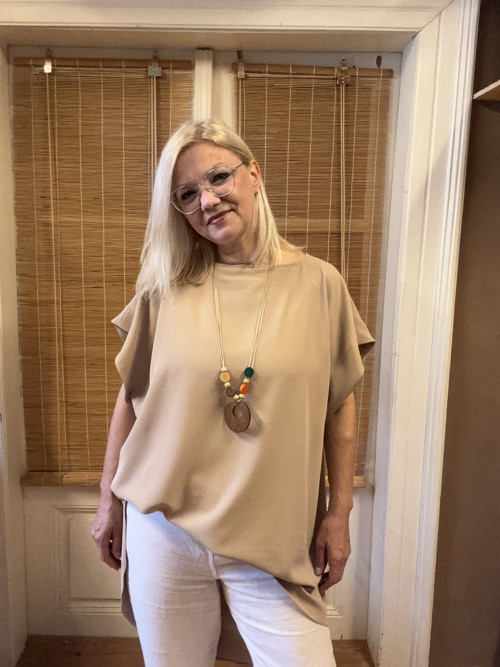 Tunika béžová — foto 2