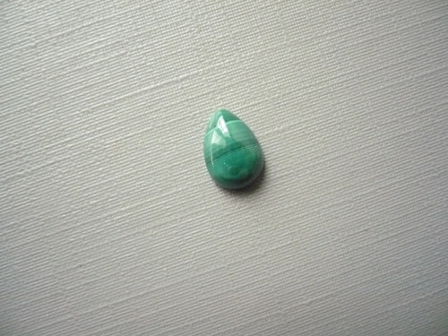 Kabošon - malachit 10 mm, č.43Ef — foto 2