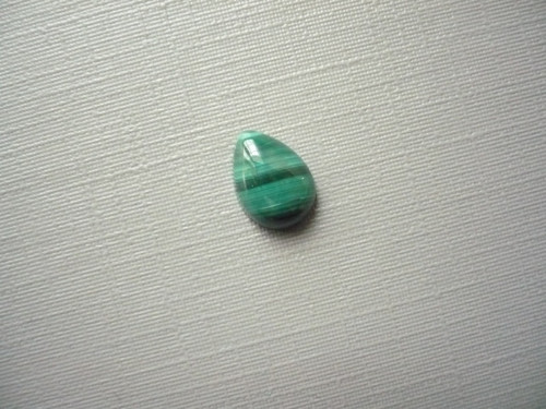 Kabošon - malachit 10 mm, č.64Ef — foto 2