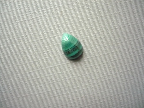 Kabošon - malachit 10 mm, č.65Ef — foto 2