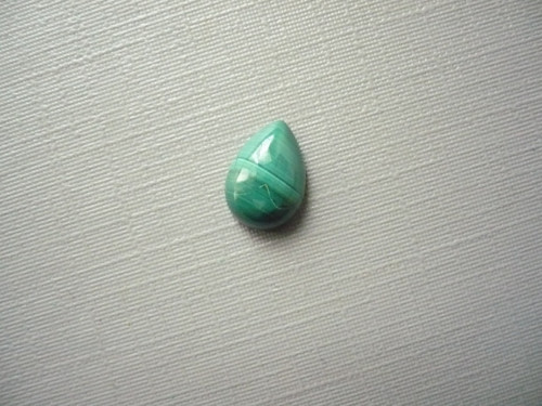 Kabošon - malachit 10 mm, č.68Ef — foto 2