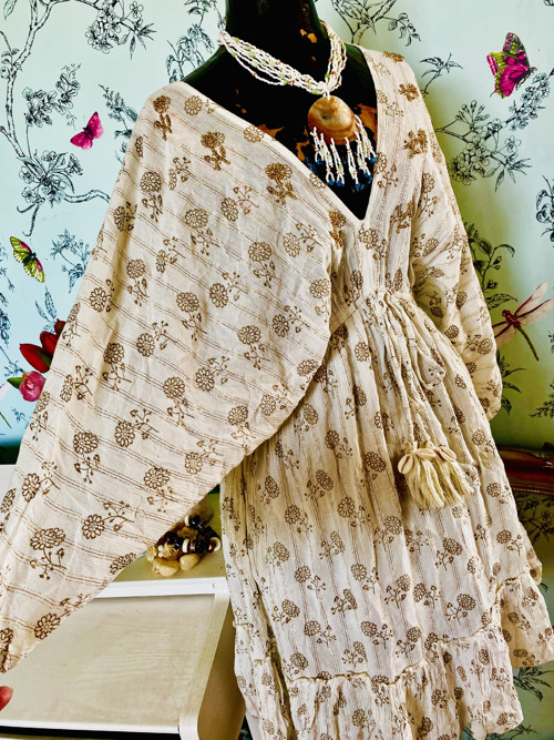 Šaty boho vyšívané — foto 4