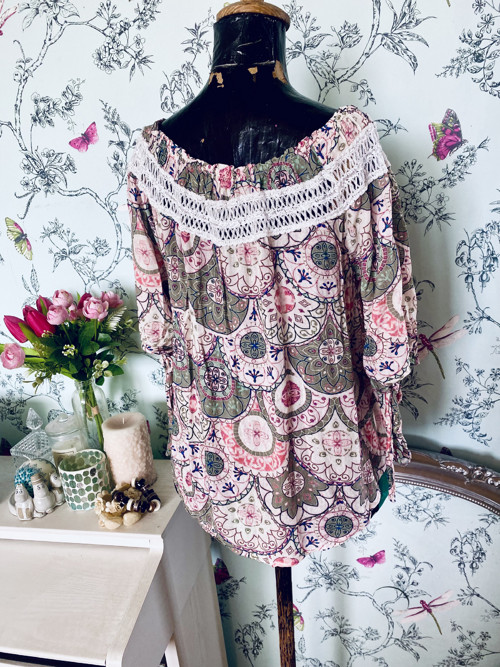 Halenka boho lehounká — foto 4