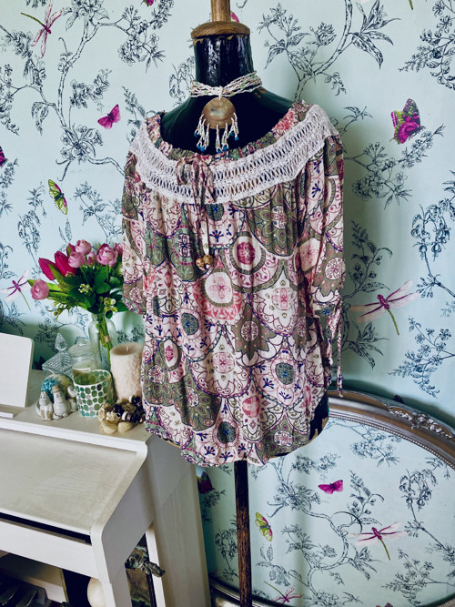 Halenka boho lehounká — foto 3