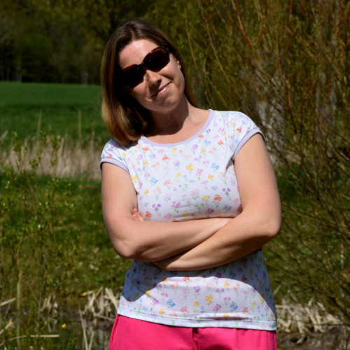 Dámské tričko - Mini kvítky (32-48) — foto 2