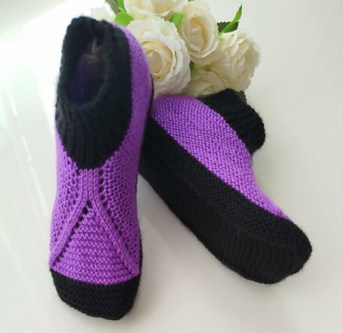 Papuče , bačkory, ponožky VIOLET , vel. 42 — foto 2