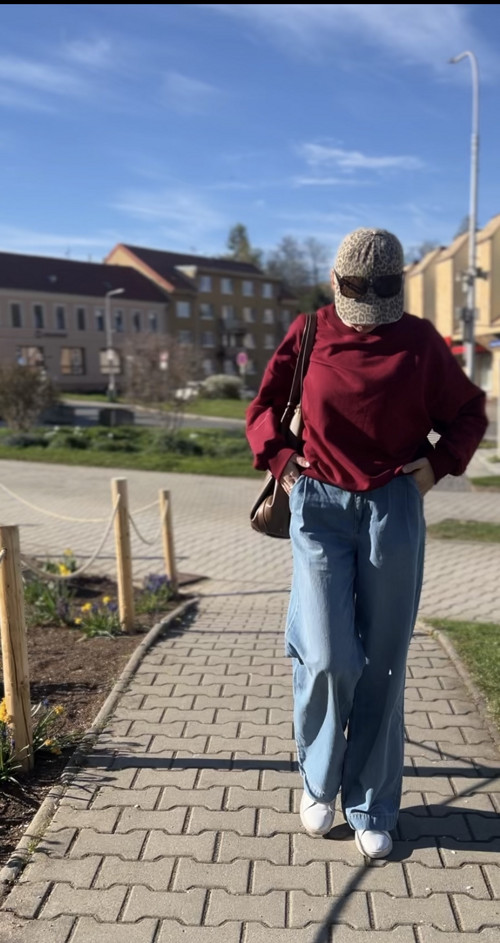 Mikina bordó — foto 3