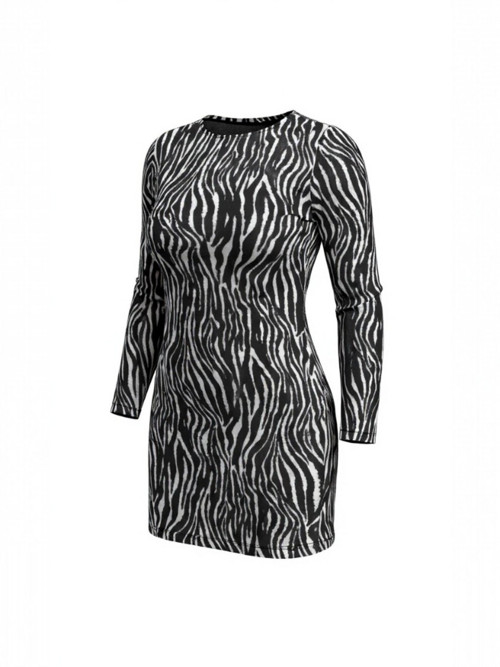 Dámské šaty zebra S/M — foto 3