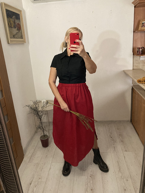 Sukňa Linen -RUJA — foto 2