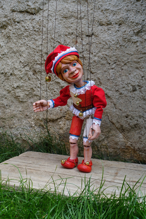 Loutka Kašpárek (40cm) — foto 2
