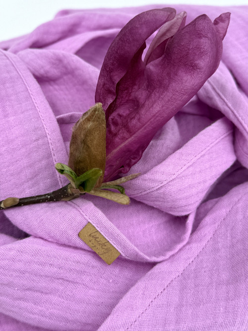 Mušelínový šál "Summer Berry" — foto 2