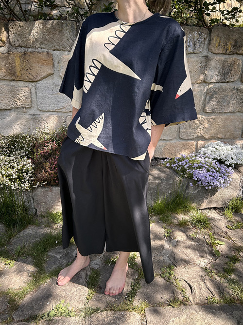 Dlouhé kalhoty CULOTTES — foto 2