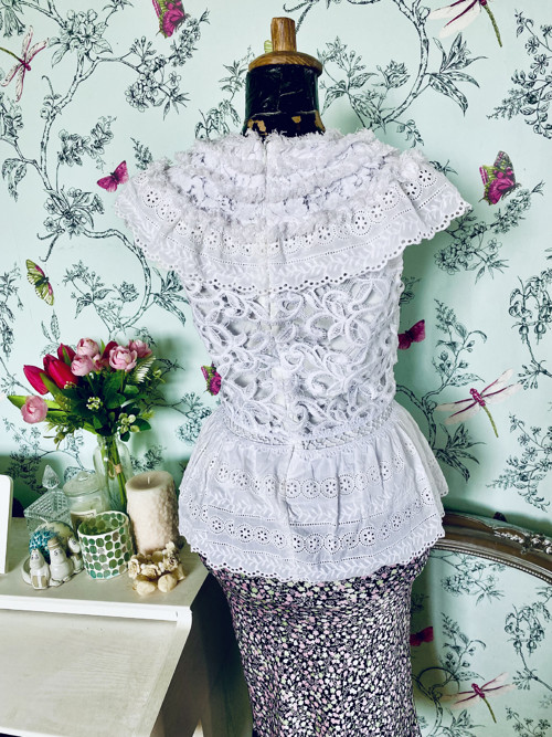 Luxusní halenka peplum — foto 5