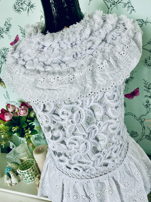 Luxusní halenka peplum — foto 3