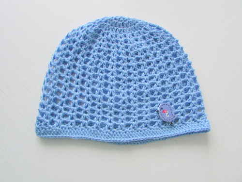 Letní čepička (42 - 48 cm), bambus — foto 3