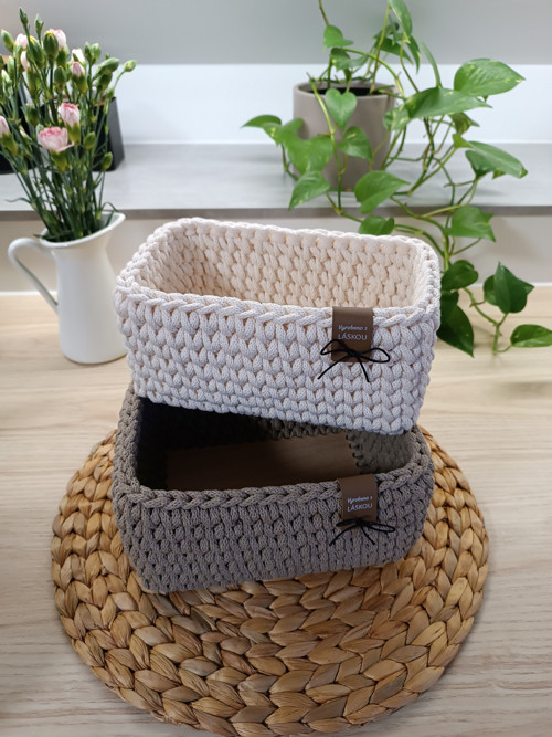 Háčkované košíky — foto 3