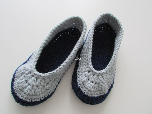 Háčkované ťapky (23 cm) — foto 6