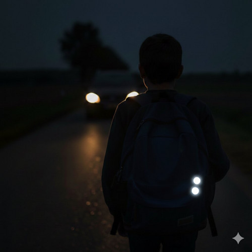 Placka Reflexní bílá — foto 4