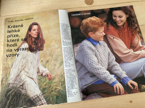 Pletená móda 9/93 — foto 4