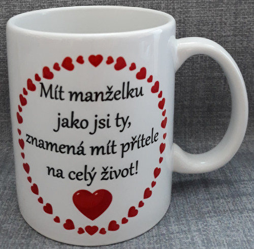 Hrníček s potiskem a textem na přání — foto 2