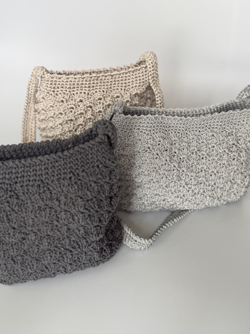 Háčkovaná taška BREADINA cotton — foto 4