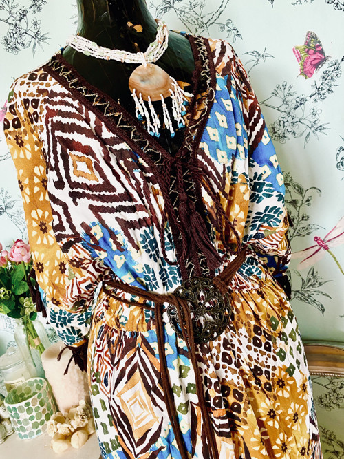 Šaty vzory boho etno — foto 2