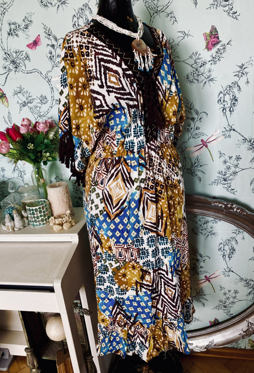 Šaty vzory boho etno — foto 4