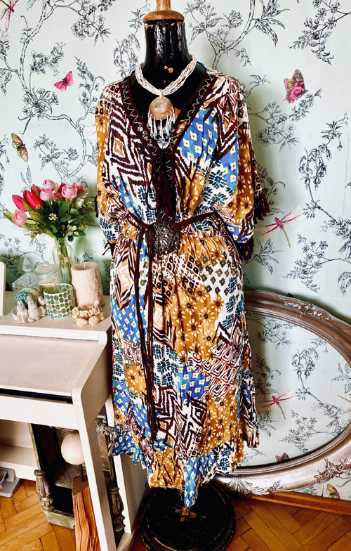 Šaty vzory boho etno — foto 3