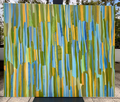 Spring flow, 120x100cm — foto 2