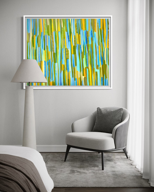 Spring flow, 120x100cm — foto 3