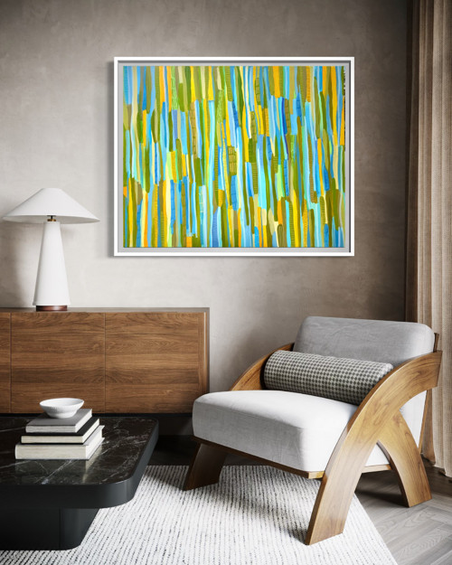 Spring flow, 120x100cm — foto 5